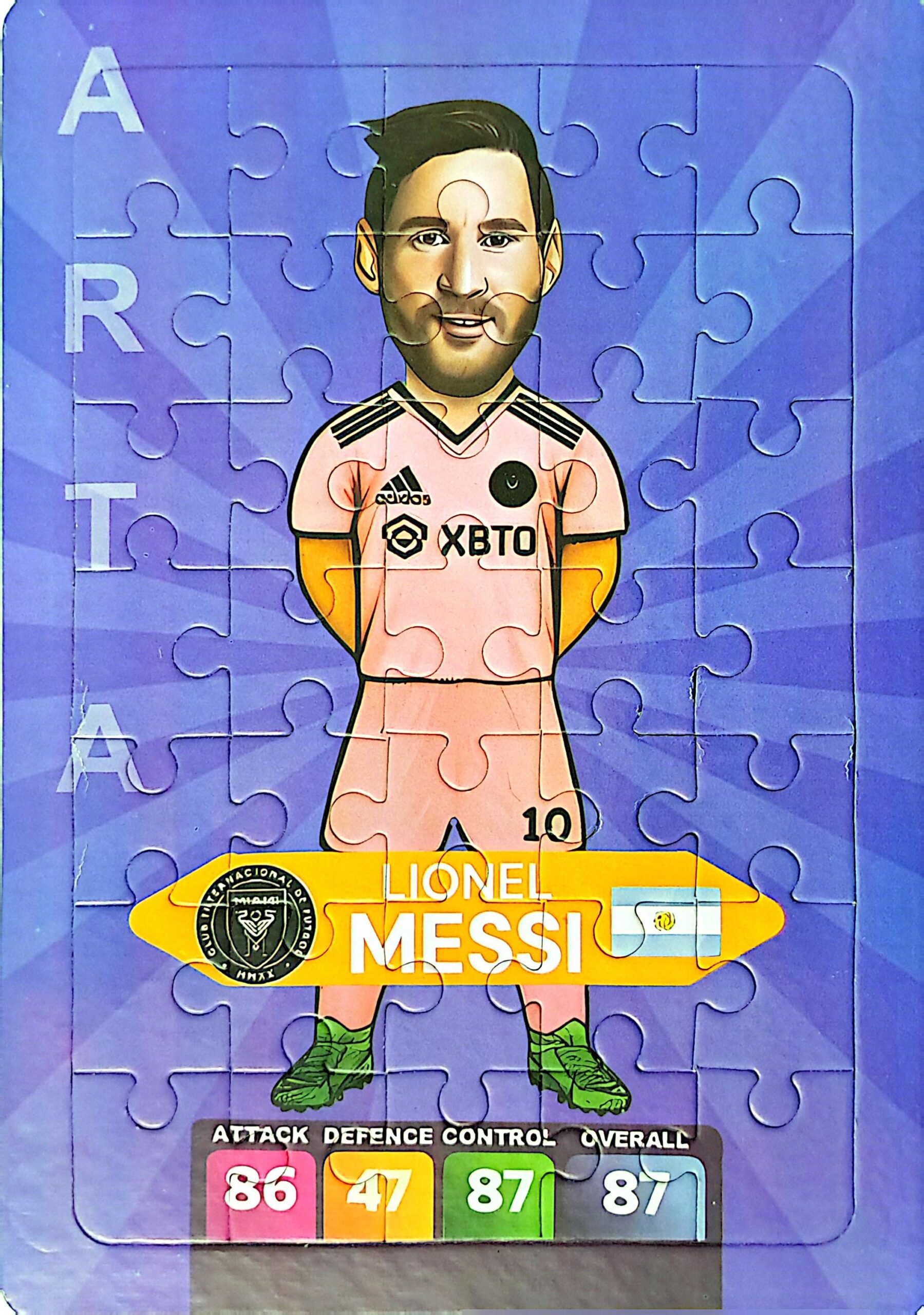 پازل کودک طرح بازیکن فوتبال 3